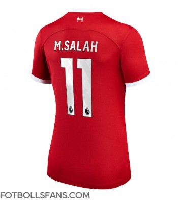 Liverpool Mohamed Salah #11 Replika Hemmatröja Damer 2023-24 Kortärmad